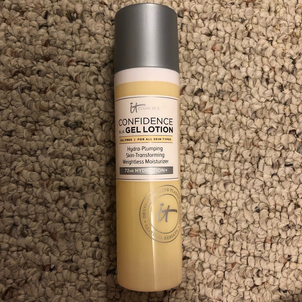 Confidence in a gel lotion